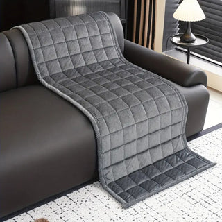 Sofa Cover Throw With Quilted Non Slip Design