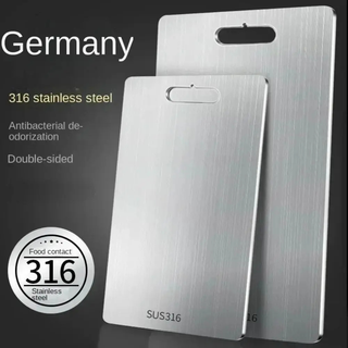 Double Sided Titanium Cutting Board with Food-Safe Surface