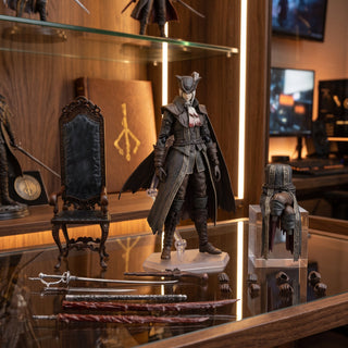 Female action figure collectible for gaming display
