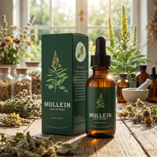Gluten Free Mullein Tincture With Chlorophyll Alcohol-Free For Respiratory Support And Detox | Northrop