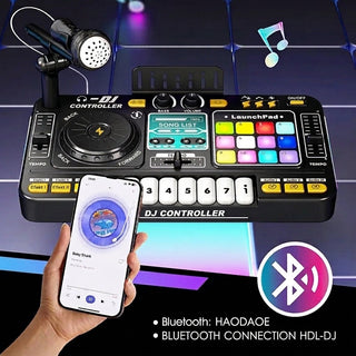 DJ Mixer Toy For Kids With Microphone And Controls