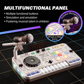 DJ Mixer Toy For Kids With Microphone And Controls