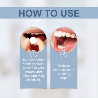 Toothpaste Tablets For Whitening Fresh Breath And Oral Care