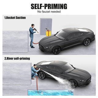 Cordless Spray Gun for Outdoor Cleaning and Pet Bathing