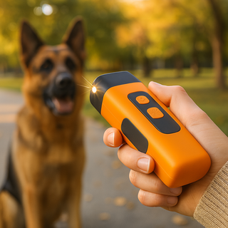Ultrasonic Dog Bark Trainer With Range And USB Charging