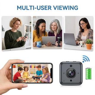 Wireless 1080P WiFi Camera With Mobile App Control And SD Card Storage Surveillance | Norcross