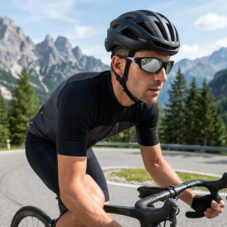 Sport Sunglasses with Polarized Lenses and Full Frame Design