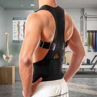 Magnetic Back Support Brace With Adjustable Therapy For Posture And Muscle Tension | Newell