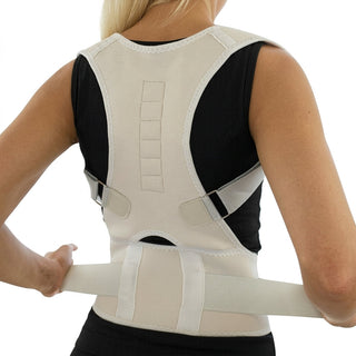 Magnetic Back Support Brace With Adjustable Therapy For Posture And Muscle Tension | Newell