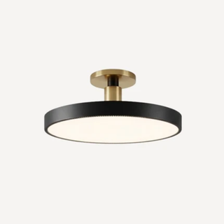 Flush Mount Ceiling Light With Modern Round LED