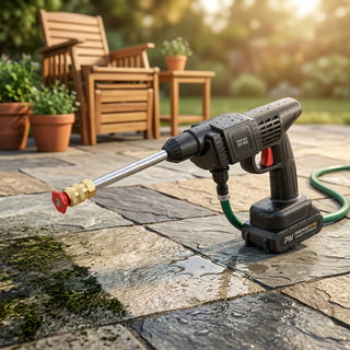 Cordless Spray Gun for Outdoor Cleaning and Pet Bathing