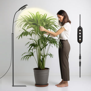LED Grow Light For Indoor Plants With Timer