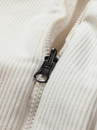 Men's Reversible Corduroy Hooded Jacket - Relaxed Fit