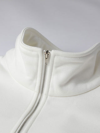 Men's Teddy Fleece Half Zip Sweatshirt - Relaxed Fit Warm Pullover