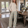 Taupe Plaid