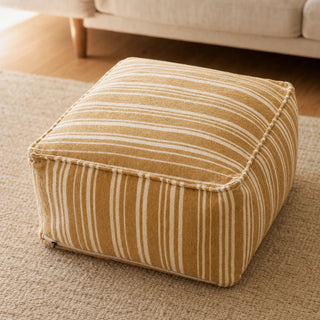 Women's Fillable Fabric Storage Ottoman - Pouf Cover