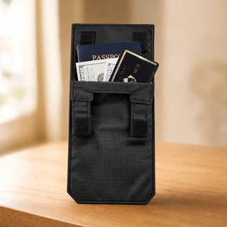 Women's Hidden Travel Pouch - Belt-Mounted Security