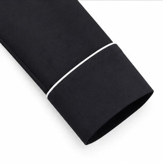 Women's High-Collar Clergy Robe - Structured Maxi Dress
