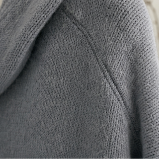 Women's Hooded Waffle-Knit Button-Front Cardigan