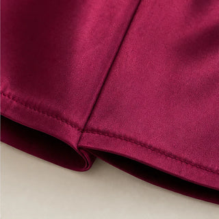 Women's Pleated Wrap Maxi Dress - Floor-Length Evening Elegance