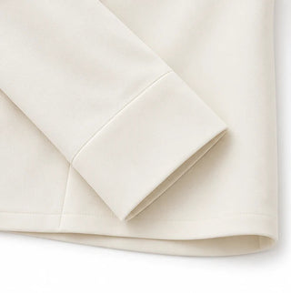Women's Stand-Collar Shirt and Cropped Trouser Set - Coordinated Workw